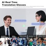 AI Smart Glasses with Camera and Voice Assistant