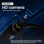 Piluyaa AI Smart Glasses with HD Camera and Voice Control