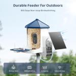 Smart Bird Feeder with Camera and Solar Power