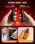 Rechargeable Electric Hand Warmers 2-Pack with LED
