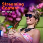 VITURE One Neckband, 128GB Storage, Cloud Gaming (Matte Blue)