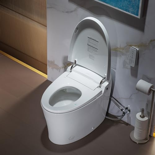 WOODBRIDGE Smart Bidet Toilet with Auto Open/Close & Flush