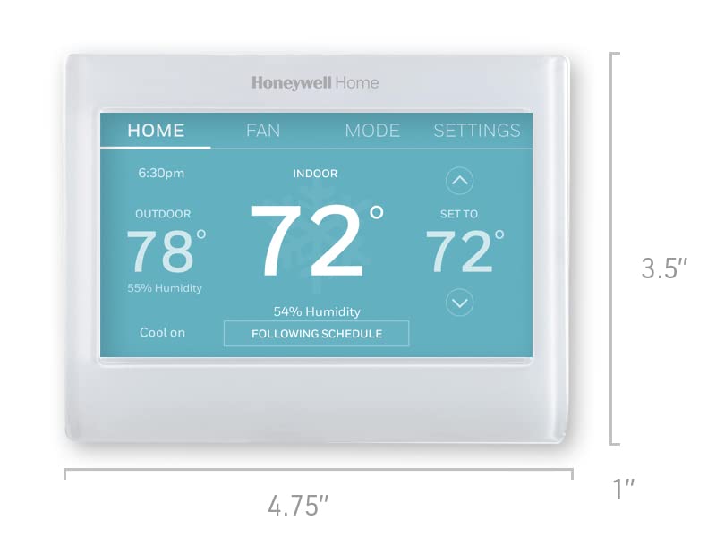 Smart Color Wi-Fi Thermostat for Energy Savings
