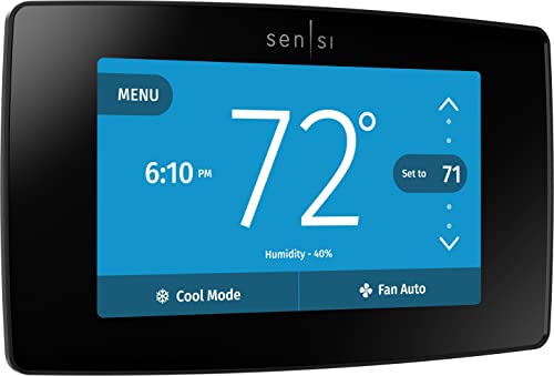 Emerson Sensi Touch Wi-Fi Thermostat with Alexa, Energy Star