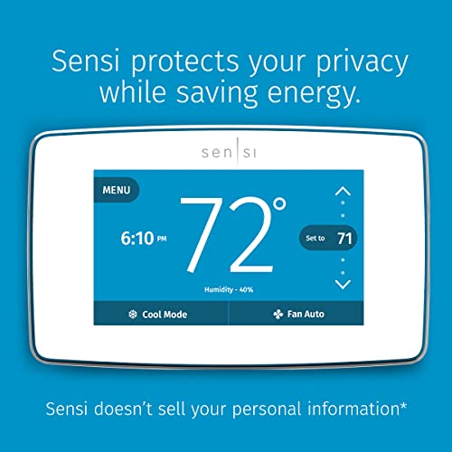 EMERSON Sensi Touch Wi-Fi Smart Thermostat with Alexa