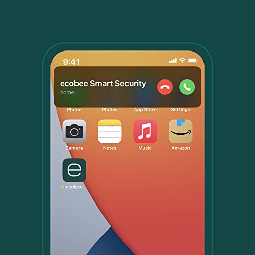 ecobee SmartThermostat with Voice Control - Wifi Compatible