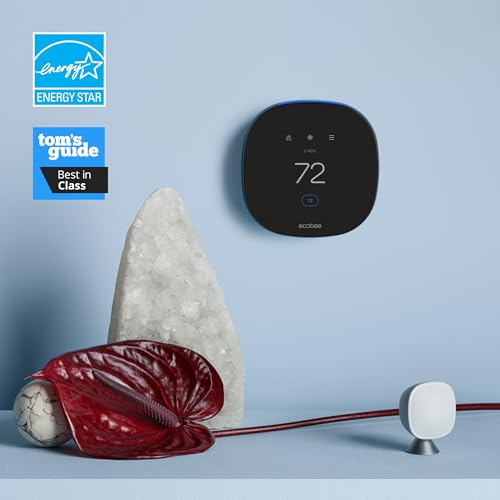 ecobee SmartThermostat with Voice Control - Wifi Compatible