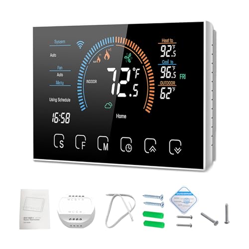 Smart Thermostat for Home WiFi with Voice Control