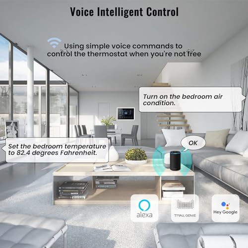Smart Thermostat for Home WiFi with Voice Control