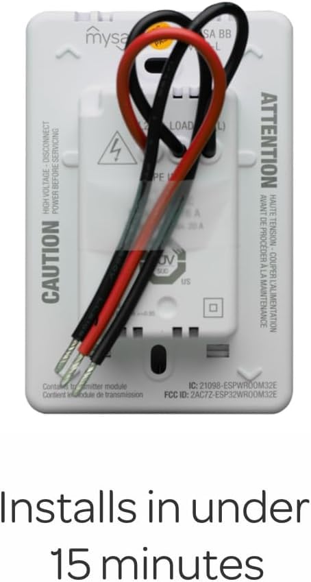 Mysa Smart Thermostat LITE for Electric Baseboard Heaters