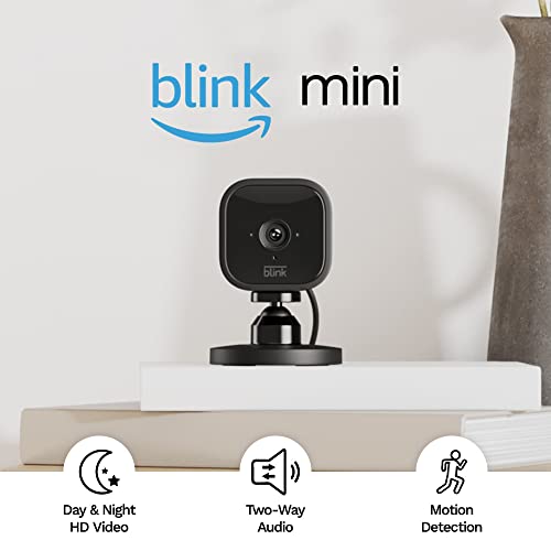 Blink Mini Indoor Smart Security Camera 2 Pack