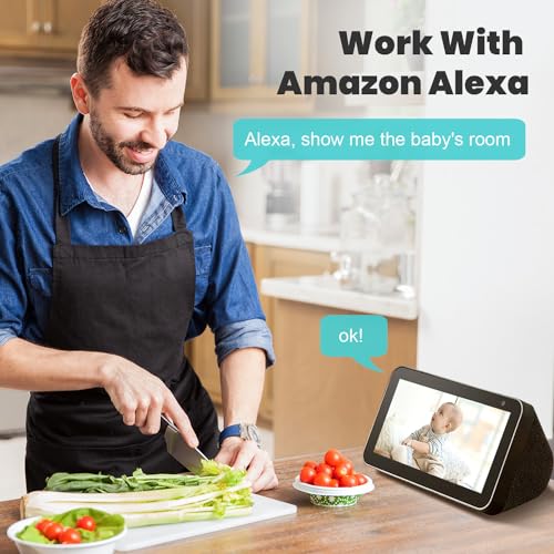 litokam 2K 360° Indoor Security Camera with Motion Detection