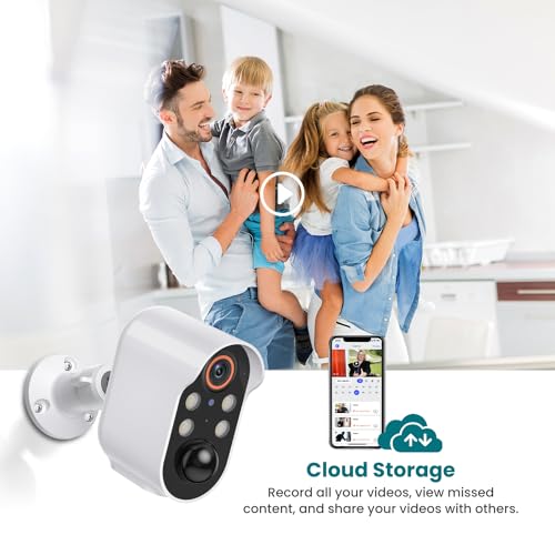 Occuwave Smart Security Camera with Cloud Storage & Night Vision