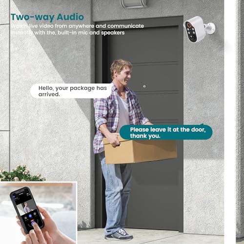 Occuwave Smart Security Camera with Cloud Storage & Night Vision