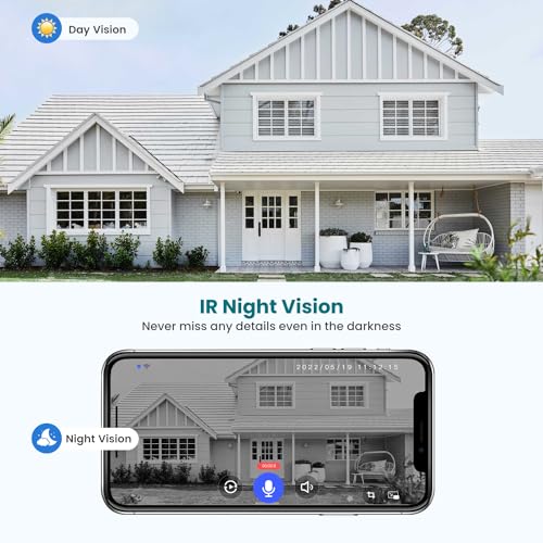 Occuwave Smart Security Camera with Cloud Storage & Night Vision