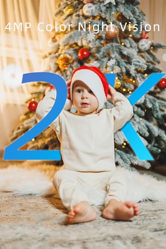 3-Pack Indoor 2K WiFi Security Cameras w/ Alexa