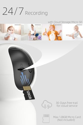 3-Pack Indoor 2K WiFi Security Cameras w/ Alexa