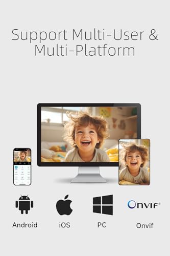 3-Pack Indoor 2K WiFi Security Cameras w/ Alexa