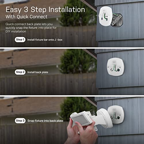 Feit Smart Outdoor Camera Floodlight with Motion Sensor