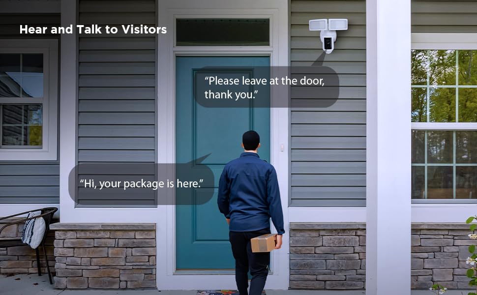 Feit Smart Outdoor Camera Floodlight with Motion Sensor