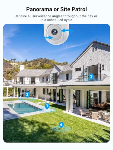 Wireless Light Bulb Security Camera with AI Detection