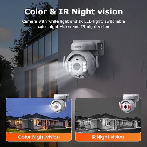 INQMEGA 5MP TUYA Smart Camera with Full Color Night Vision