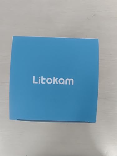litokam 2K Indoor Security Camera with Pan/Tilt, Motion Detection