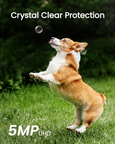 AOSU 3K Smart Outdoor Security Camera - AI Surveillance