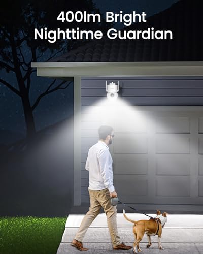 AOSU 3K Smart Outdoor Security Camera - AI Surveillance