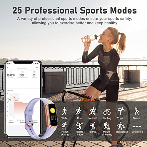 Step Counter Fitness Tracker with Heart Rate Monitor