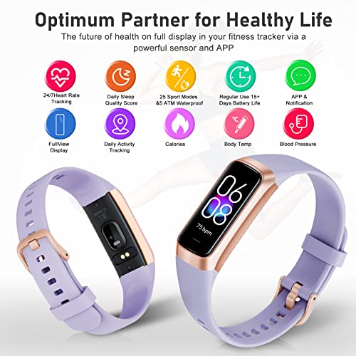 Step Counter Fitness Tracker with Heart Rate Monitor