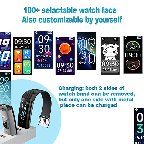 3-in-1 Fitness Tracker Smart Watch for Men Women