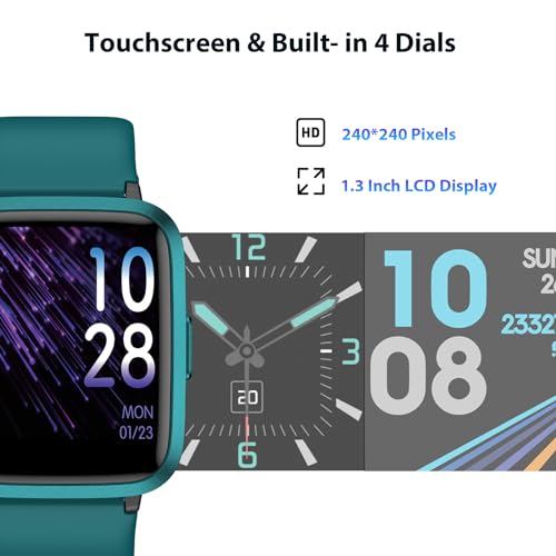 Imzuc Fitness Tracker Watch with Heart Rate Monitor