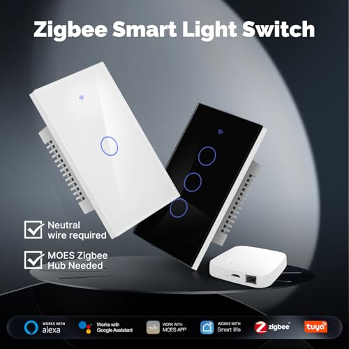 MOES Zigbee Smart Switch 1 Gang with Tuya Support