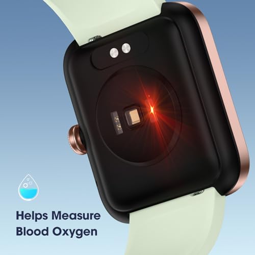 LIVIKEY Smartwatch: Heart Rate Monitor, Blood Oxygen, 5ATM Waterproof