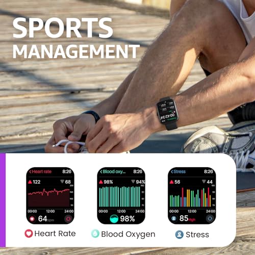 TOZO 2024 Smart Watch: Upgraded Fitness Tracker Lightning!