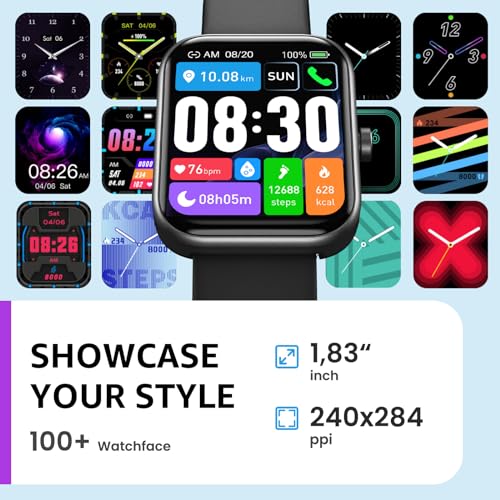 TOZO 2024 Smart Watch: Upgraded Fitness Tracker Lightning!