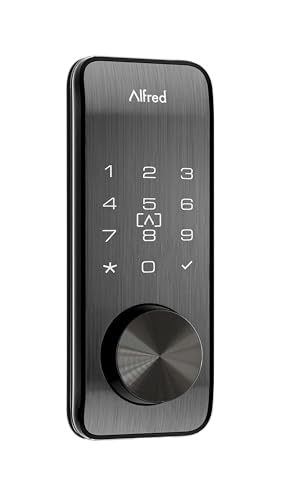 Alfred DB2S Smart RFID Deadbolt Lock - Black