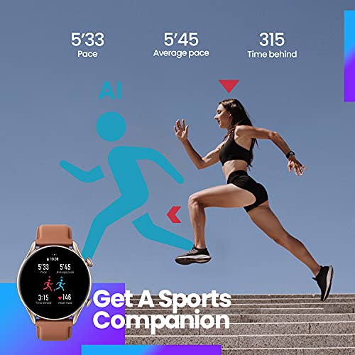 Amazfit GTR 3 Pro Smart Watch - Alexa, GPS, Fitness Tracker