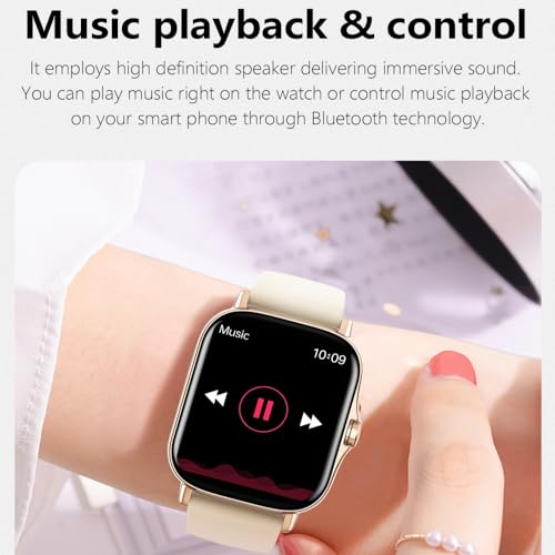 AERXHF Smart Watch 1.83" for iOS Android Pink