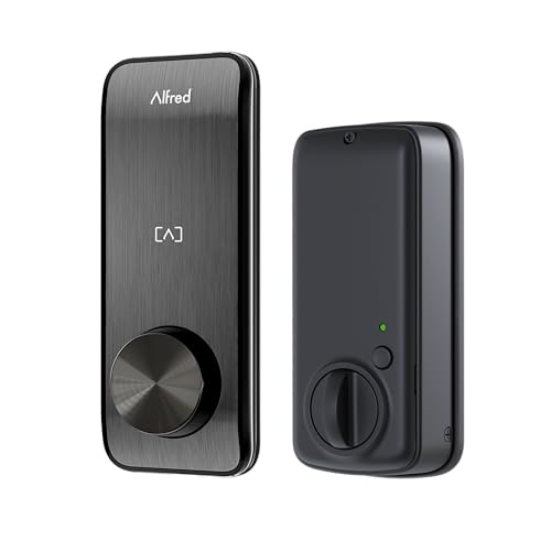 Alfred DB2S Smart RFID Deadbolt Lock - Black