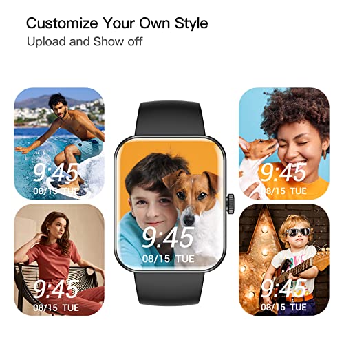 EURANS Smart Watch 42mm – Bluetooth Calling, IP68 Waterproof