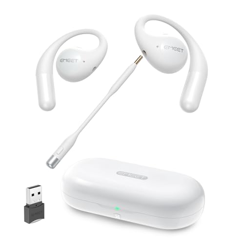 EMEET Open Ear Headphones with Mic - Bluetooth 5.3