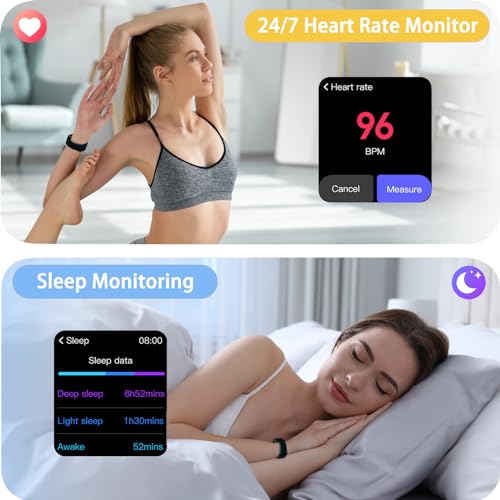 EURANS Smart Watch 41mm Full Touchscreen Fitness Tracker