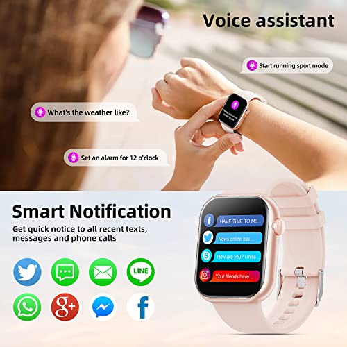 2024 Hwagol Smart Watch: Answer/Make Calls, Fitness Tracker