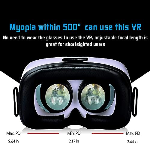 3D VR Headset for iPhone, Samsung, Android - Kid/Adult