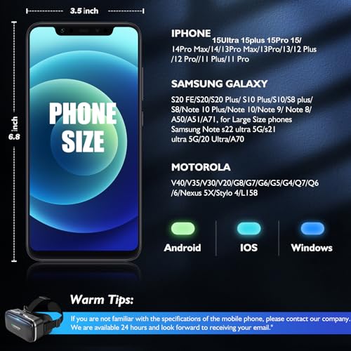 VR SHINECON High-end 3D Virtual Reality Glasses [Blu-ray]