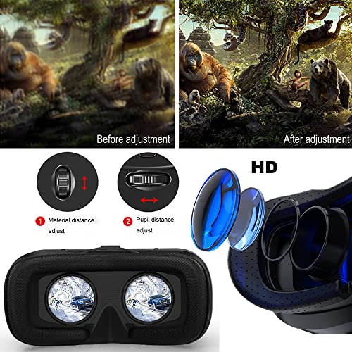 VR SHINECON High-end 3D Virtual Reality Glasses [Blu-ray]