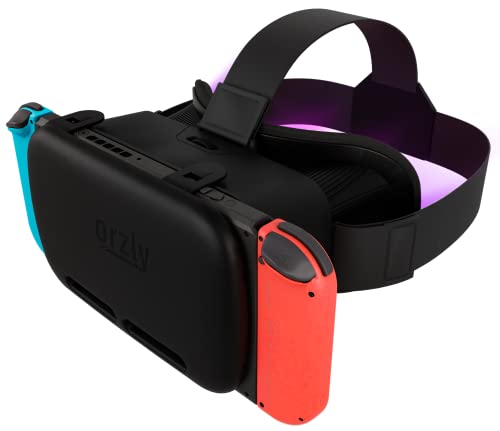 Orzly VR Headset for Nintendo Switch OLED - Black