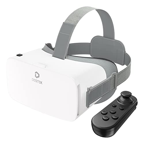 DESTEK V5 VR Headset with Controller - White